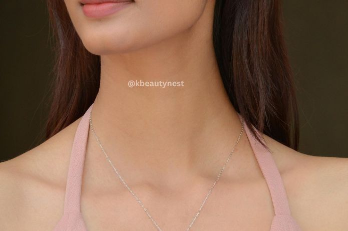 Indian Skin neck and collarbones